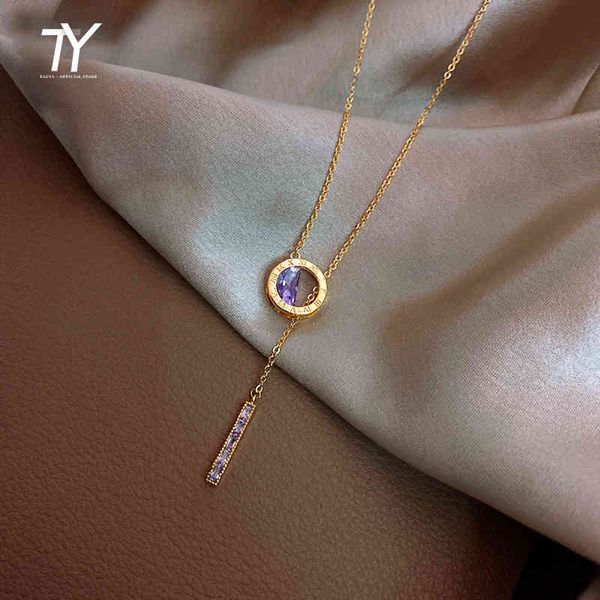 collar de lujo acero titanio para mujer, pulsera digital romana incolora, joyera coreana, cana cristal prpura navidad, Silver
collar de lujo acero titanio para mujer, pulsera digital romana incolora, joyera coreana, cana cristal prpura navidad, Silver
