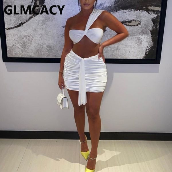 women two piece matching sets sleeveless & pleated bodycon mini skirts 210702, White
women two piece matching sets sleeveless & pleated bodycon mini skirts 210702, White