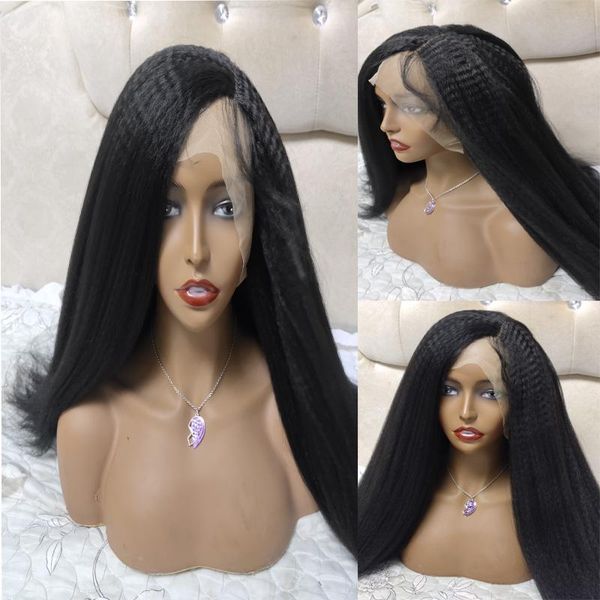 synthetic wigs yaki 180% density long kinky straight black lace front wig for women daily cosplay heat resistant
synthetic wigs yaki 180% density long kinky straight black lace front wig for women daily cosplay heat resistant