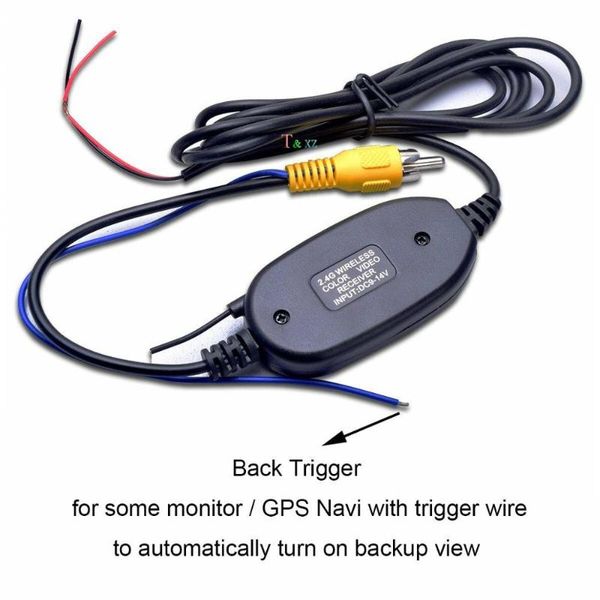 car rear view cameras& parking sensors 2.4g wireless video cable w/ backup trigger wire tx & rx for rca camera to gps navi, headunit, monito
car rear view cameras& parking sensors 2.4g wireless video cable w/ backup trigger wire tx & rx for rca camera to gps navi, headunit, monito