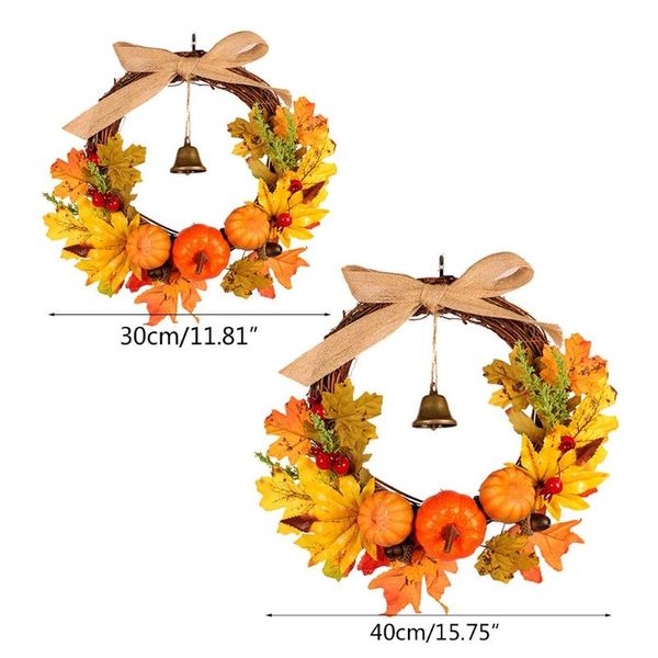 autumn pumpkin bell rattan front door wreath garland halloween decor qx2e decorative flowers & wreaths
autumn pumpkin bell rattan front door wreath garland halloween decor qx2e decorative flowers & wreaths