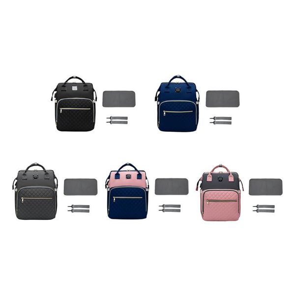 diaper bags 2 in 1 multifunction portable bag folding crib shoulder large capacity mommy handbag baby care stroller accessories
diaper bags 2 in 1 multifunction portable bag folding crib shoulder large capacity mommy handbag baby care stroller accessories