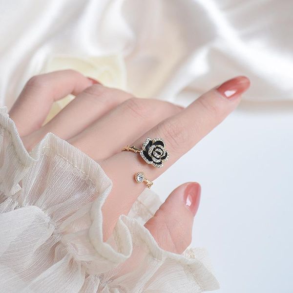 cluster rings vintage fashion micro zircon inlaid camellia open design adjustable engagement finger ring wedding jewelry, Golden;silver
cluster rings vintage fashion micro zircon inlaid camellia open design adjustable engagement finger ring wedding jewelry, Golden;silver