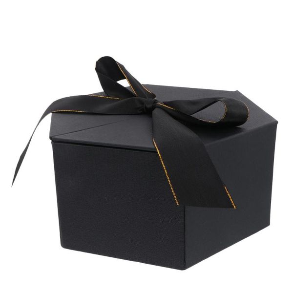 1pc hexagon wrapping box creative chocolate container delicate present gift wrap