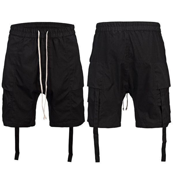 new summer ro style ribbon multi bag shorts street solid drawstring lace up men's straight baggy shorts, White;black
new summer ro style ribbon multi bag shorts street solid drawstring lace up men's straight baggy shorts, White;black