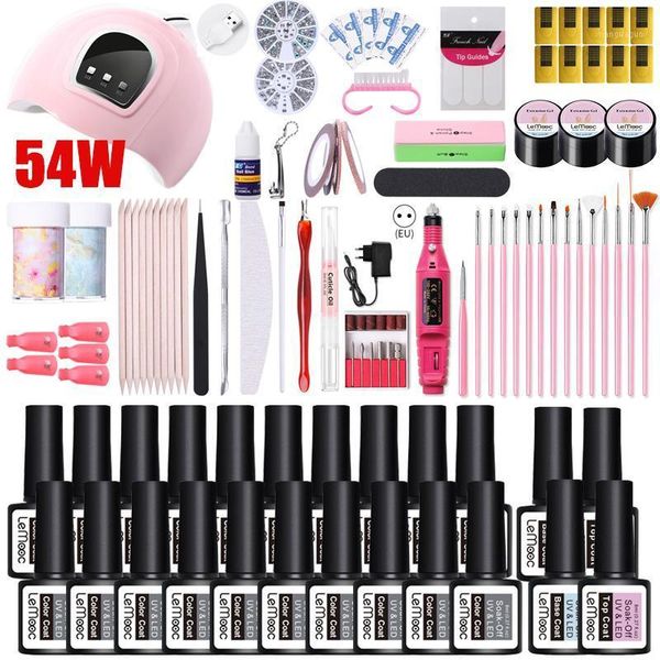 nail gel polish set uv led lamp dryer with 10/20 pcs soak off varnish lacquers kits electric drill bit tools1
nail gel polish set uv led lamp dryer with 10/20 pcs soak off varnish lacquers kits electric drill bit tools1