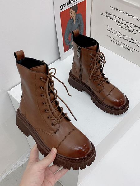 boots women's ankle 2021 winter fashion plus velvet warmth retro thick-soled zipper lace-up motorcycle, Black
boots women's ankle 2021 winter fashion plus velvet warmth retro thick-soled zipper lace-up motorcycle, Black