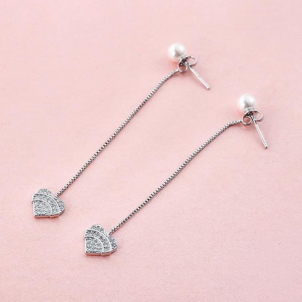 dangle & chandelier diamonds wedding jewelry s925 sterling silver earrings women romantic heart fine pearl for gift luxury
dangle & chandelier diamonds wedding jewelry s925 sterling silver earrings women romantic heart fine pearl for gift luxury