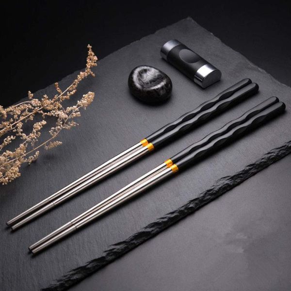 koaren chopstick resuable china chop sticks black silver alloy chinese chopsticks set household dinnerware cutlery
koaren chopstick resuable china chop sticks black silver alloy chinese chopsticks set household dinnerware cutlery