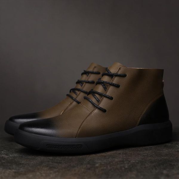 boots large size british style men winter shoes handmade for male leather retro, Black
boots large size british style men winter shoes handmade for male leather retro, Black