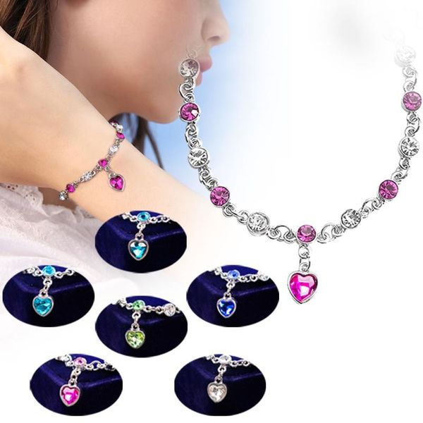 link, chain exquisite love shape weight loss bracelet blue crystal magnetic therapy burning fat health jewelry gifts drop, Black
link, chain exquisite love shape weight loss bracelet blue crystal magnetic therapy burning fat health jewelry gifts drop, Black