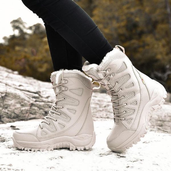 boots comemore 2021 winter women comfortable snow plush warm casual mid-calf hiking shoes footwear lace up 46, Black
boots comemore 2021 winter women comfortable snow plush warm casual mid-calf hiking shoes footwear lace up 46, Black