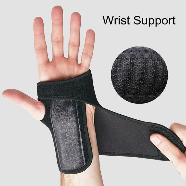cycling gloves adjustable wrist support brace fixer finger hand supporter straps wraps carpal tunnel injury splint, Black
cycling gloves adjustable wrist support brace fixer finger hand supporter straps wraps carpal tunnel injury splint, Black