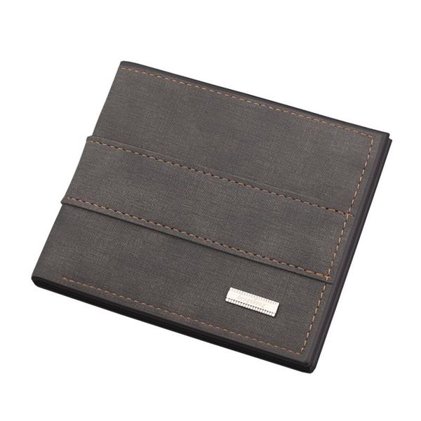 wallets men's retro matte pu leather splicing short hasp coin purses male card holders money clip, Red;black
wallets men's retro matte pu leather splicing short hasp coin purses male card holders money clip, Red;black