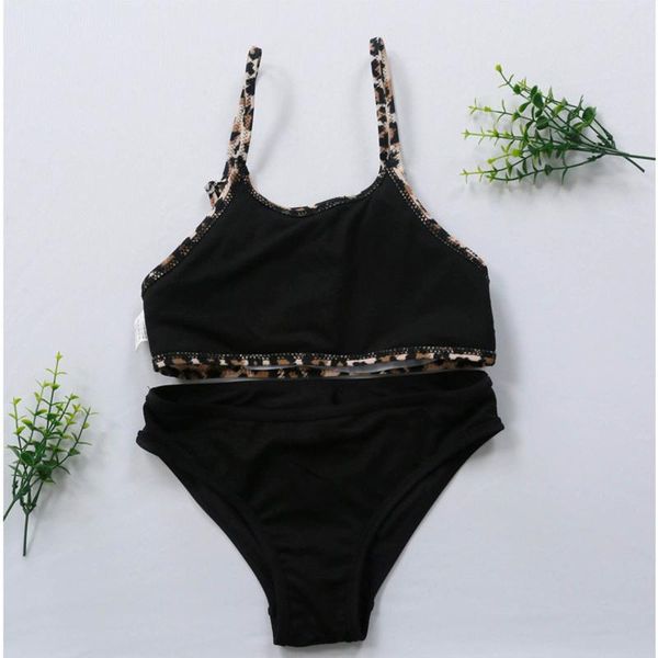 one-pieces bikinis set girls' summer cute crisscross back leopard floral print two-piece swimsuit holiday swimwear beachwear baby girls, Black
one-pieces bikinis set girls' summer cute crisscross back leopard floral print two-piece swimsuit holiday swimwear beachwear baby girls, Black