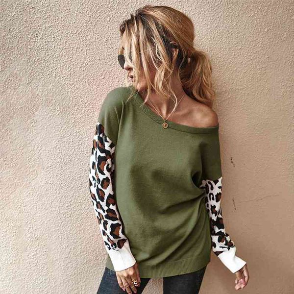 autumn winter womens sweaters o-neck casual loose knitted jumpers leopard long sleeves sweater oversize ladies pullover, White;black
autumn winter womens sweaters o-neck casual loose knitted jumpers leopard long sleeves sweater oversize ladies pullover, White;black