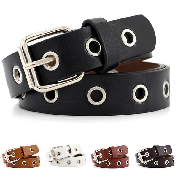belts safenh fashion women leather belt round metal pin buckle circle brand punk o ring for, Black;brown
belts safenh fashion women leather belt round metal pin buckle circle brand punk o ring for, Black;brown