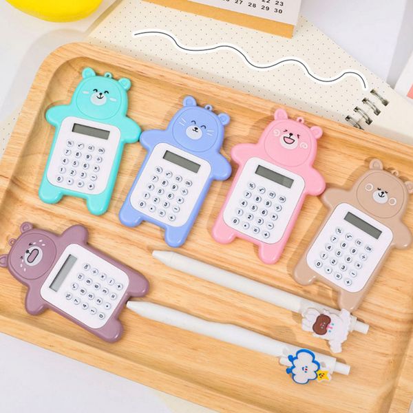 3Pieces/LotPortable Kawaii Mini Calculator Pocket Size 8 Digits Display Cartoon Mini Ultra-thin Button Cute Calculator School Supplies
3Pieces/LotPortable Kawaii Mini Calculator Pocket Size 8 Digits Display Cartoon Mini Ultra-thin Button Cute Calculator School Supplies