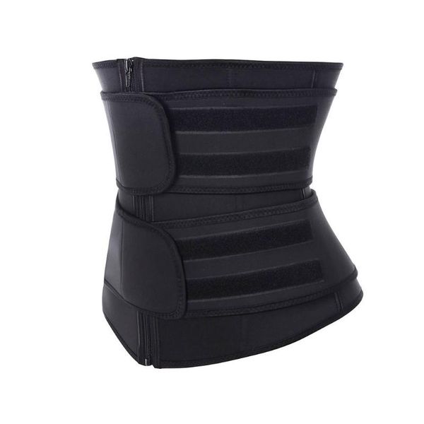 women's shapers elastic bones neoprene waist trainer corset underbust bustier zip up zipper gorset double belt tight korse faja waisttr, Black;white
women's shapers elastic bones neoprene waist trainer corset underbust bustier zip up zipper gorset double belt tight korse faja waisttr, Black;white