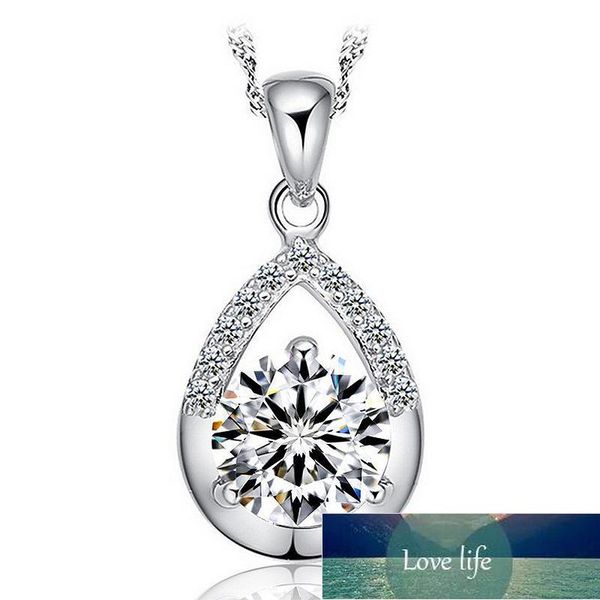 fashion water drop zircon pendant necklace for women necklaces & pendants silver color jewelry charms without chain gift factory price exper
fashion water drop zircon pendant necklace for women necklaces & pendants silver color jewelry charms without chain gift factory price exper