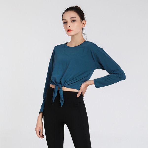 women's t-shirt loose sports elastic running dance long sleeve t-shirt jacquard quick drying breathable yoga cloth women, White
women's t-shirt loose sports elastic running dance long sleeve t-shirt jacquard quick drying breathable yoga cloth women, White