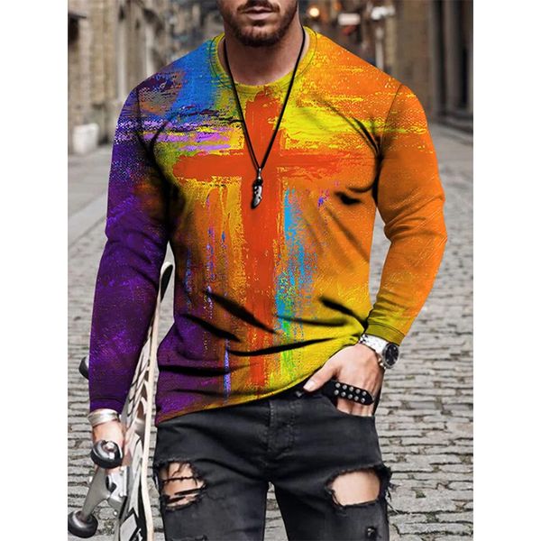 canvas mens 3d print t shirt visual impact party streetwear round neck long sleeves graphic optical illusion plus size print daily, White;black
canvas mens 3d print t shirt visual impact party streetwear round neck long sleeves graphic optical illusion plus size print daily, White;black