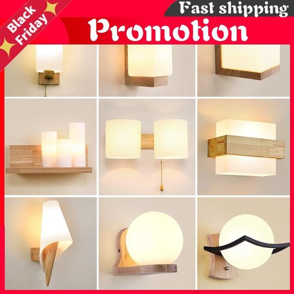 wall lamps nordic wooden lamp for bedroom bedside stairs corridor interior mounted lighting sconce indoor decoration light fixtures
wall lamps nordic wooden lamp for bedroom bedside stairs corridor interior mounted lighting sconce indoor decoration light fixtures