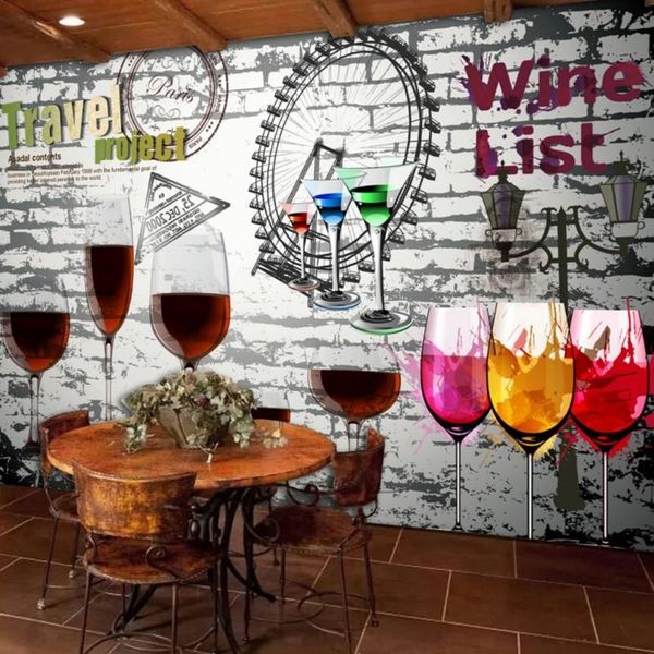 wallpapers drop colomac brick wallpaper nostalgic bar theme goblet ferris wheel nordic wall mural 3d papel para pared
wallpapers drop colomac brick wallpaper nostalgic bar theme goblet ferris wheel nordic wall mural 3d papel para pared