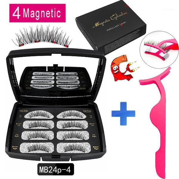 4 pairs magnet magnetic eyelashes reusable faux cils magnetique natural with gift box mink handmade false lashes1
4 pairs magnet magnetic eyelashes reusable faux cils magnetique natural with gift box mink handmade false lashes1