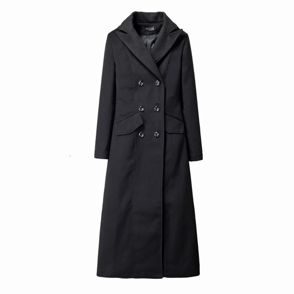 wool blends fashion female overcoat women faux cashmere long coat double breasted jacket wool trench windbreaker autumn winter clothes, Black
wool blends fashion female overcoat women faux cashmere long coat double breasted jacket wool trench windbreaker autumn winter clothes, Black
