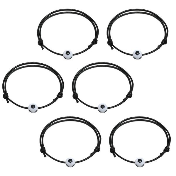 charm bracelets 6pcs soccer pendant bracelet hand decor lover's fashion accessory, Golden;silver
charm bracelets 6pcs soccer pendant bracelet hand decor lover's fashion accessory, Golden;silver