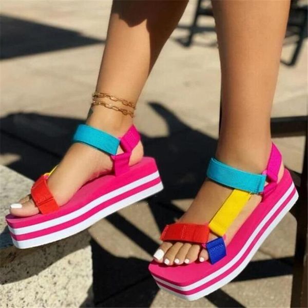 large size color womens sandals fashion casual sports women's shoes breathable platform women slides slippers, Black
large size color womens sandals fashion casual sports women's shoes breathable platform women slides slippers, Black