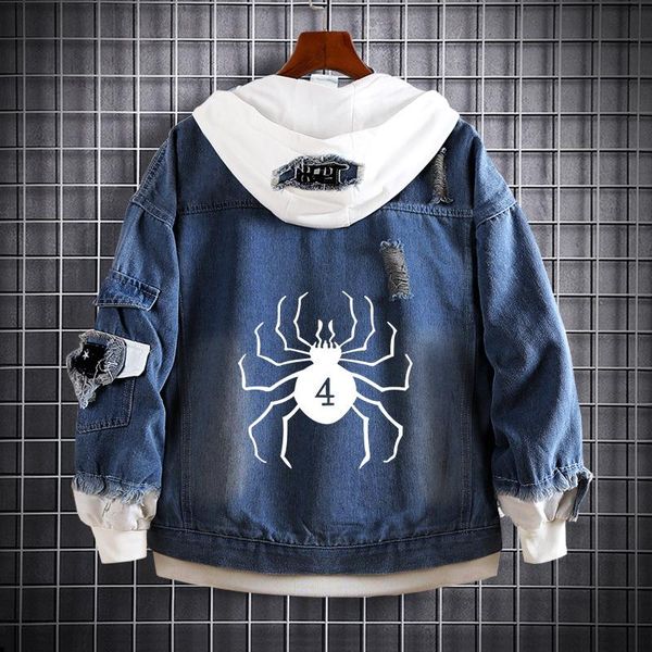 men's hoodies & sweatshirts à killua hisoka fake 2 in 1 jeans anime jacket oversize reflective high street hip hop sweatshirt, Black
men's hoodies & sweatshirts à killua hisoka fake 2 in 1 jeans anime jacket oversize reflective high street hip hop sweatshirt, Black