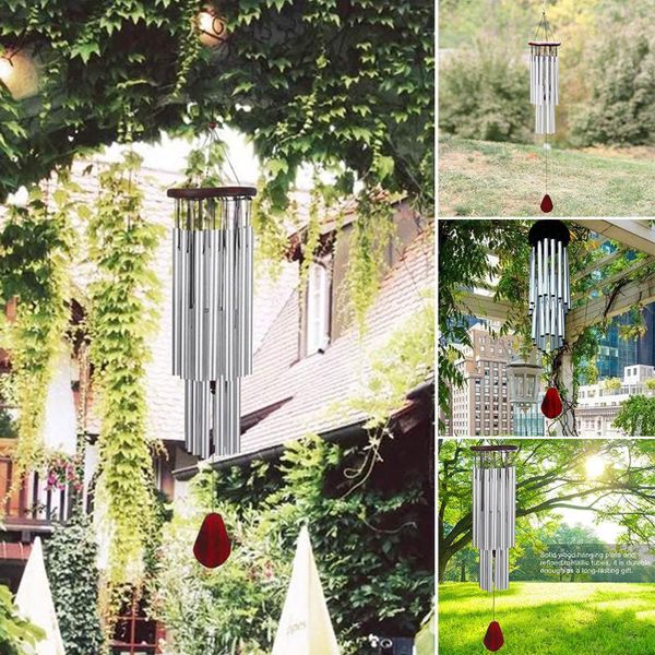 decorative objects & figurines 27 aluminum tubes wind chimes home porch balcony outdoor yard garden multi-pipe hanging decorations windchime
decorative objects & figurines 27 aluminum tubes wind chimes home porch balcony outdoor yard garden multi-pipe hanging decorations windchime