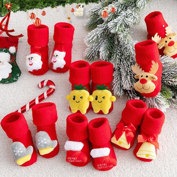 christmas decorations winter baby socks for girls boys cotton toddlers clothe year's gift reindeer short babies anti-slip
christmas decorations winter baby socks for girls boys cotton toddlers clothe year's gift reindeer short babies anti-slip