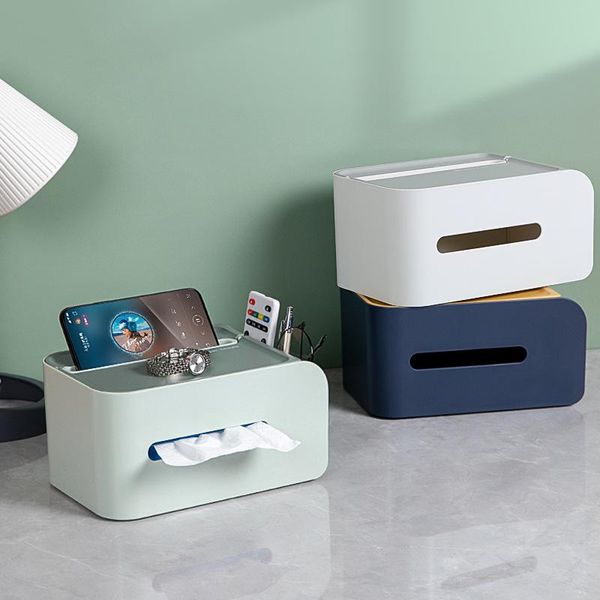 tissue boxes & napkins multifunction box deskpaper holder dispenser mask sundries storage napkin case organizer with mobile phone
tissue boxes & napkins multifunction box deskpaper holder dispenser mask sundries storage napkin case organizer with mobile phone