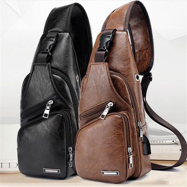 men's usb chest bag travel back pack men crossbody messenger pu shoulder bags diagonal package waist
men's usb chest bag travel back pack men crossbody messenger pu shoulder bags diagonal package waist