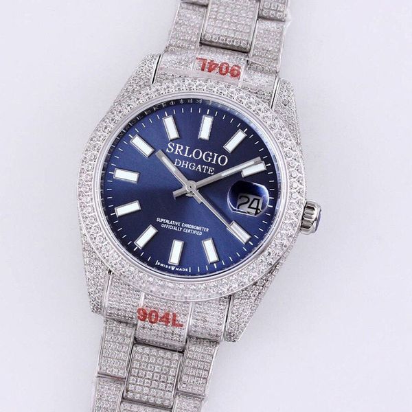 mens automatic mechanical watch fashion 40.6mm strap diamond-studded steel bracelet ladies wristwatches bracelet with diamonds montre de lux, Slivery;brown
mens automatic mechanical watch fashion 40.6mm strap diamond-studded steel bracelet ladies wristwatches bracelet with diamonds montre de lux, Slivery;brown