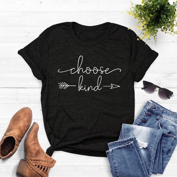 women's t-shirt women t shirts choose kind vintage tee graphic teacher funny camisetas tshirt drop, White
women's t-shirt women t shirts choose kind vintage tee graphic teacher funny camisetas tshirt drop, White