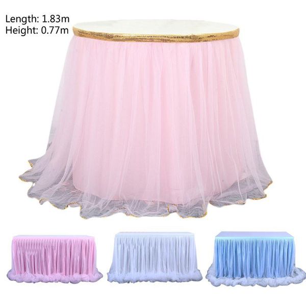 6ft candy color tulle table skirt for rectangle round desk ruffles tutu tableware wedding birthday party decoration tablecloth
6ft candy color tulle table skirt for rectangle round desk ruffles tutu tableware wedding birthday party decoration tablecloth