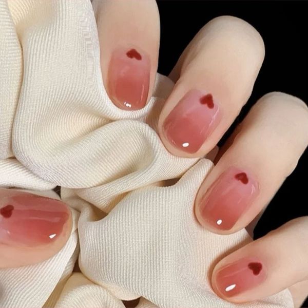 wear gradual change love patch sweet short net red nail products can be removed and worn repeatedly, Red;gold
wear gradual change love patch sweet short net red nail products can be removed and worn repeatedly, Red;gold