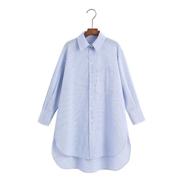 women's blouses & shirts womens striped blouse oversized long sleeve turn down collar pockets autumn spring french style lady casual l, White
women's blouses & shirts womens striped blouse oversized long sleeve turn down collar pockets autumn spring french style lady casual l, White