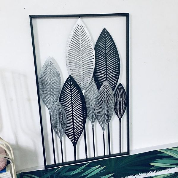 north european wrought iron leaf wall decoration metal modern simple living room creative pendant decorative objects & figurines
north european wrought iron leaf wall decoration metal modern simple living room creative pendant decorative objects & figurines