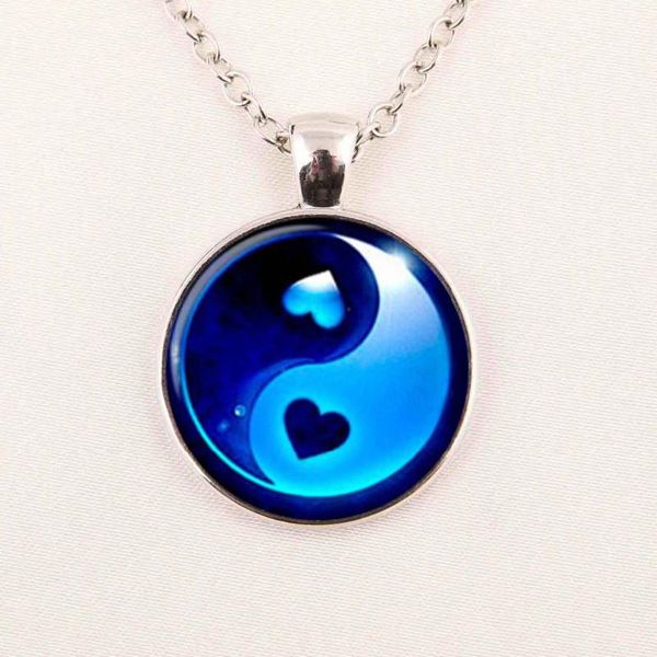 pendant necklaces wholesale glass cabochon dome jewelry yin yang necklace handmade asian vintage, Silver
pendant necklaces wholesale glass cabochon dome jewelry yin yang necklace handmade asian vintage, Silver