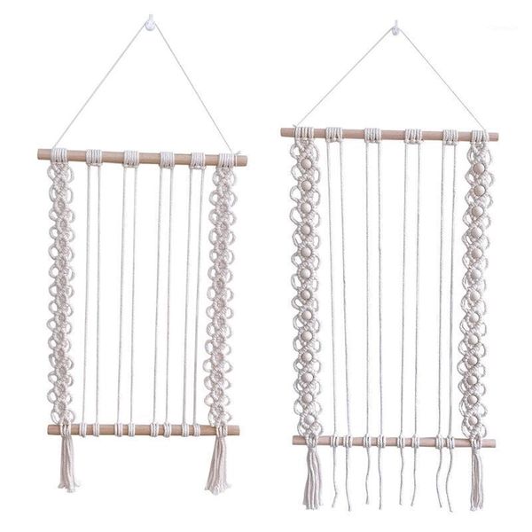 hair accessories nordic bohemian macrame bow clips holder woven tassels hairpins headband organizer wooden stick wall hanging display, Slivery;white
hair accessories nordic bohemian macrame bow clips holder woven tassels hairpins headband organizer wooden stick wall hanging display, Slivery;white
