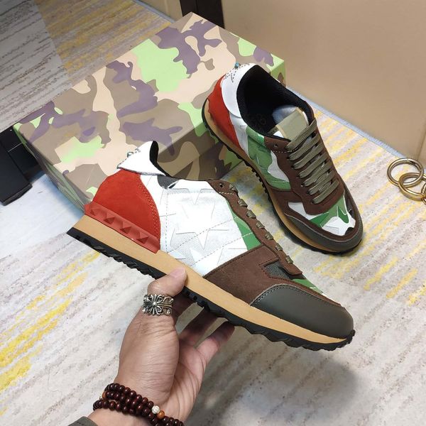 men camouflage sneaker casual shoes classical show style rivet studded flat mesh suede leather large size 35-46, Black
men camouflage sneaker casual shoes classical show style rivet studded flat mesh suede leather large size 35-46, Black