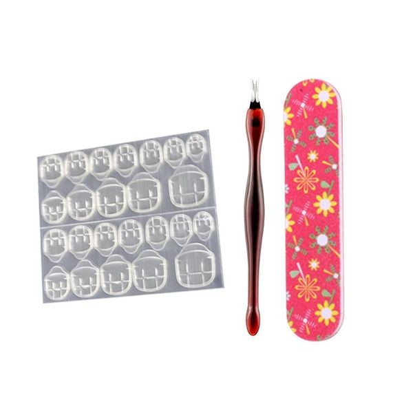 nail art kits 3 pcs/set diy tools include transparent double side adhesive tapes glue sticker dead skin fork rubbing
nail art kits 3 pcs/set diy tools include transparent double side adhesive tapes glue sticker dead skin fork rubbing