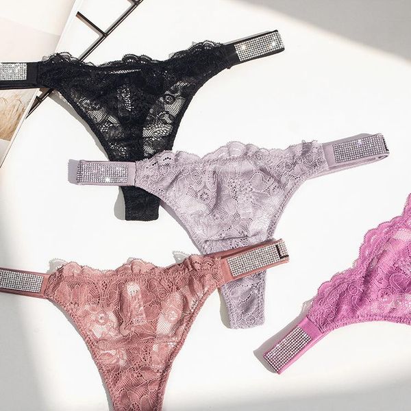 women's panties women underwear rhinestone lace pantie g string transparent t back for female low rise ladies briefs black lingerie tan, Black;pink
women's panties women underwear rhinestone lace pantie g string transparent t back for female low rise ladies briefs black lingerie tan, Black;pink