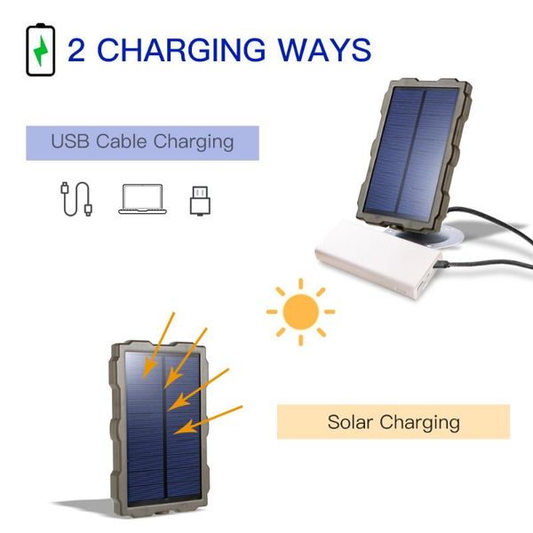 po traps solar panel power charger external batter pack for wild camera po-traps h801 h885 h9 h3 h501 chasse hunting cameras
po traps solar panel power charger external batter pack for wild camera po-traps h801 h885 h9 h3 h501 chasse hunting cameras
