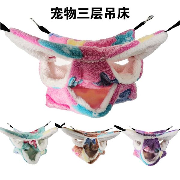 parrot hamster hammock sugar glider spray three-layer warm hanging squirrel sleeping bag pet nest bird cages
parrot hamster hammock sugar glider spray three-layer warm hanging squirrel sleeping bag pet nest bird cages